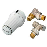 Комплект термостатичний кутовий Danfoss 1/2 013G2228