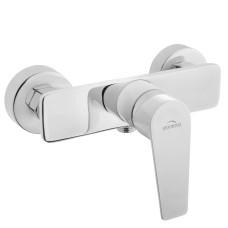 Смеситель для душа Invena Dokos BN-19-002, белый/хром