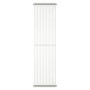 Дизайнерский вертикальный радиатор Metrum BM6 1180-30 1800/465 Белый Мат Ral 9016M подкл.99