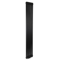 Вертикальний радіатор Warm Well Column 2 1800 x 290 мм. матовий чорний №99