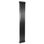Радіатор вертикальний Warm Well Column 2 1800x290 мм, колір необробленого металу №34
