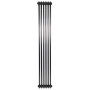 Радіатор вертикальний Warm Well Column 2 1800x290 мм, колір необробленого металу №34