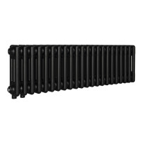 Горизонтальныйрадиатор Warm Well Column 3 300х1010мм черный №88