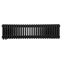 Горизонтальныйрадиатор Warm Well Column 3 300х1190мм черный №34