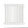 Радіатор горизонтальний Column 3 575х560мм білий №34 – сталевий трубчастий радіатор Warm Well