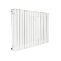 Горизонтальний радіатор Warm Well Column 3 575х830мм білий №34 