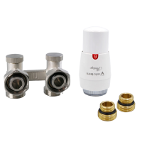 Комплект Standard тип V, термоголовка Prestige, кутовий with nipples PRNYGS0206C/FK 