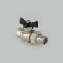 Кран шаровой усиленный VALTEC PERFECT с полусгоном VT.327 вн.-наруж.