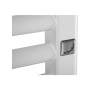 Електричний рушниковисушувач Zehnder Aura 1226 x 500, білий з програмованим теном