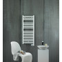 Електричний рушниковисушувач Zehnder Aura 1226 x 500, білий з програмованим теном