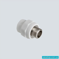 Фитинг полипропиленовый с переходом на наружную резьбу VALTEC VTp.701.0