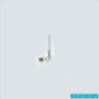 Прес-фітинг - кутник з хромованою трубкою VALTEC VTm.281.N