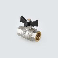 Кран шаровой усиленный VALTEC PERFECT VT.317 ручка бабочка вн.-вн.