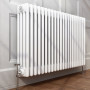 Горизонтальный радиатор центрального отопления Zehnder Charleston 920 x 600 x 136, белый 16-18 кв. м