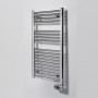 Електричний рушниковисушувач Zehnder Aura 500 x 906, хром з програмованим теном