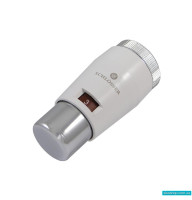 Термоголовка Schlosser Mini, M30×1.5, білий-хром