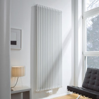 Вертикальний радіатор центрального опалення Zehnder Charleston 460 x 1792, білий 13-15 кв. м