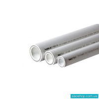 Труба поліпропіленова VALTEC PP-FIBER армована скловолокном, VTP.700.FB25 