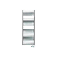 Электрический полотенцесушитель Zehnder Aura 500 x 1226, хром с программируемым ТЭНом