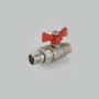 Кран шаровой VALTEC с полусгоном и наружной резьбой VT.226