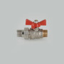 Кран шаровой VALTEC с полусгоном и наружной резьбой VT.226