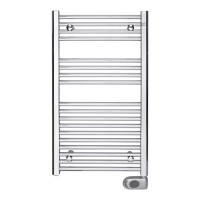 Електричний рушниковисушувач Zehnder Aura 500 x 906, хром з програмованим теном