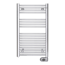 Електричний рушниковисушувач Zehnder Aura 500 x 906, хром з програмованим теном