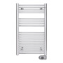 Електричний рушниковисушувач Zehnder Aura 500 x 906, хром з програмованим теном