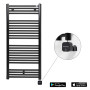 Електричний рушниковисушувач Zehnder Virando1226 х 500, чорний матовий
