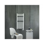 Електричний рушниковисушувач Zehnder Aura 906 x 500, білий з програмованим теном