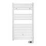 Електричний рушниковисушувач Zehnder Aura 906 x 500, білий з програмованим теном