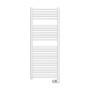 Електрична рушникосушка Zehnder Aura 1226×500 — біла, 750 Вт, MUSA Eco