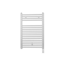 Zehnder Virando 786×500 білий — електрична рушникосушка з програмованим ТЕНом HOTS/HOT2, 600 Вт (AB-080-050-9016-HOTS-HID)