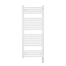 Електрична рушникосушка Zehnder Aura 1217×500 — білий (RAL 9016), з ТЕНом HOTS (HOT2), 600 Вт (PBEN-120-050-9016-HOTS-HID)