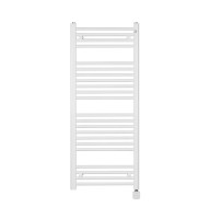 Zehnder Aura 1217×500 — електрична рушникосушка (хром) з ТЕНом NEX HOME, 600 Вт (PBECN-120-050-NEX-HID)