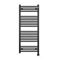 Zehnder Aura 1217×500 — електрична рушникосушка (хром) з ТЕНом HEC 1.0, 600 Вт (PBECN-120-050-HEC-HID)