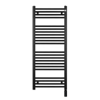 Електрична рушникосушка Zehnder Aura 1217×500 — чорний мат, з ТЕНом NEX HOME, 600 Вт (PBEBZ-120-050-NEX-HID)