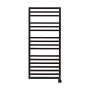 Електрична рушникосушка Zehnder Quaro Spa 1251×550 — чорна, NEX HOME 600 Вт