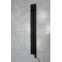 Рушникосушка електрична Terma ROLO HANGER Black mat (тен ONE)