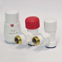 Комплект термостатичний Vario Term кутовий ROYAL White mat ROGS0221CFK