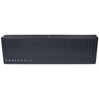 Чорний сталевий радіатор Warm Well тип 22V выс. 300 ниж.